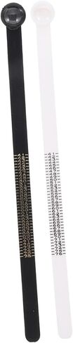 DOITOOL 2Pcs Ring Measurement Tool Finger Gauge for Accurate Jewelry Sizing Easy to Read Portable Measuring Tool for Home Professional Use in Saudi Arabia