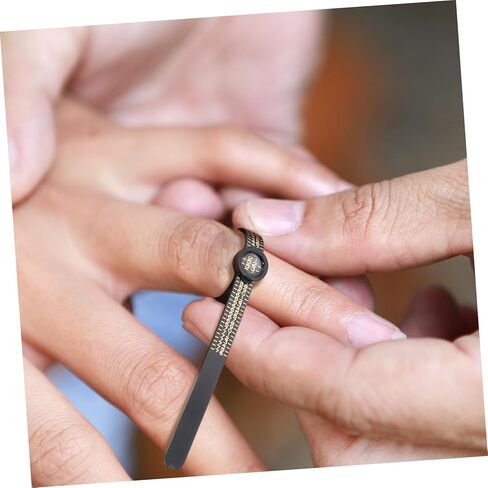 DOITOOL 2Pcs Ring Measurement Tool Finger Gauge for Accurate Jewelry Sizing Easy to Read Portable Measuring Tool for Home Professional Use in Saudi Arabia