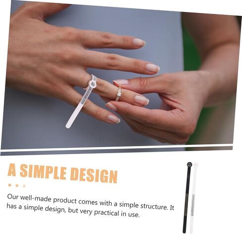 Uonlytech 2pcs Ring Sizer for Women Ring Sizing Tool Soft Ruler for Jewelry Measure in Saudi Arabia