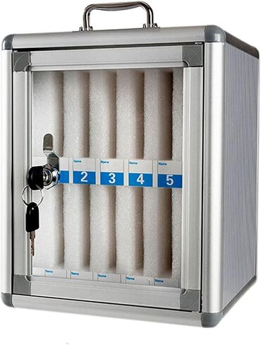 Cell Phone Storage Cabinet 12/24/36/48/60 Slots Lockable Wall Mounting Phone Storage Box Organizer for Classroom Factory (60) in Saudi Arabia