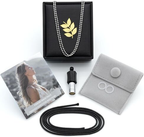 Stress Relief Gift for Men, WomenAnxiety Necklace 528 Hz Breathing Meditation Whistle Mindfulness Device for Stress Relief Calm Meditation Adjusting Breathing Anxiety Relief Necklace in Kuwait