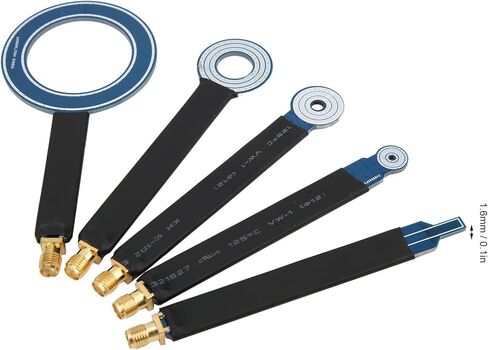 Thincol EMC EMI مجموعة مسبار المجال القريب، نصف درع مضاد للتداخل RF Explorer بالقرب من طقم هوائي المجال، تردد 1 ميجا هرتز - 7 جيجا هرتز، خيط ذكر SMA (5 قطع) in Kuwait
