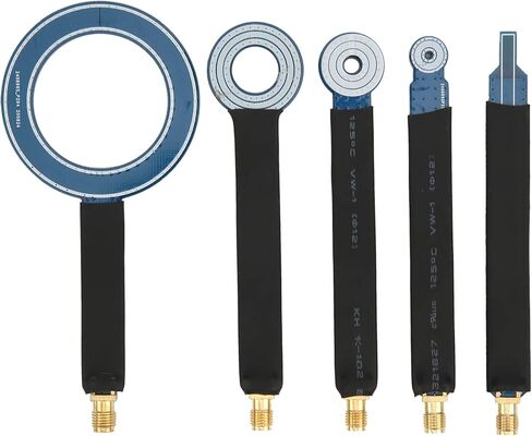 Thincol EMC EMI مجموعة مسبار المجال القريب، نصف درع مضاد للتداخل RF Explorer بالقرب من طقم هوائي المجال، تردد 1 ميجا هرتز - 7 جيجا هرتز، خيط ذكر SMA (5 قطع) in Kuwait