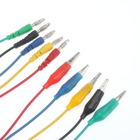 DIANN 39pcs Back Probe Test Kits 4mm Banana Plug to Alligator Clips Test Wires Wire Piercing Probes Automotive Test Leads Set for Vehicle Automotive Car Circuit Electrical Diagnostic Testing in Saudi Arabia