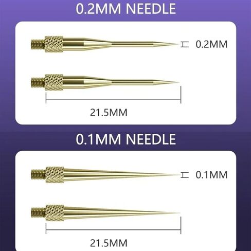 DIYPHONE 1000V 20A Multimeter Leads, Stainless Steel Multimeter Pen Wire，Universal Interchangeable Fine Point Needle Soft Test Probe in Saudi Arabia