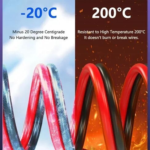 DIYPHONE 1000V 20A Multimeter Leads, Stainless Steel Multimeter Pen Wire，Universal Interchangeable Fine Point Needle Soft Test Probe in Saudi Arabia