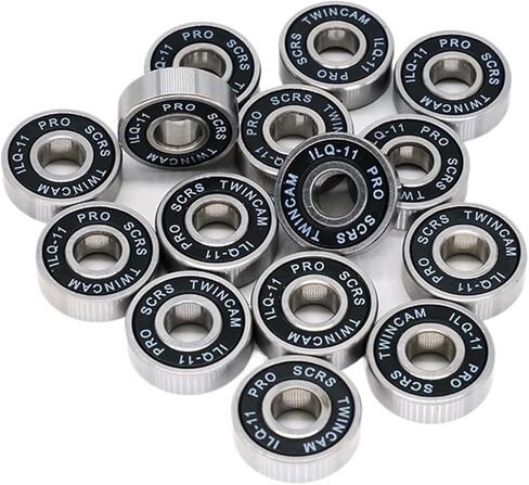 8 Pieces 608 RS Bearing ILQ-11 8x22x7 Longboard Speed ​​Inline Wheel Bearing Skate Scooter Smooth Skate Scooter(8Pcs ILQ-11 Black) in Saudi Arabia