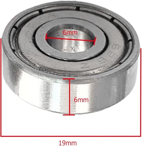 10Pieces Inline Roller Bearings 3x10x4mm 623zz Miniature Ball Carbon Steel Long Plate deep Groove Scooter(10pcs 623 3x10x4mm) in Saudi Arabia