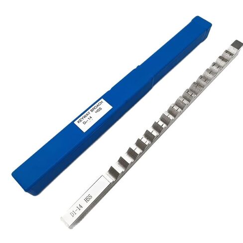 1 قطعة دفع من نوع Keyway Broach 14 مللي متر D1 متري الحجم أدوات التطرق مع الحشوات لجهاز التوجيه باستخدام الحاسب الآلي لتشغيل المعادن in Kuwait