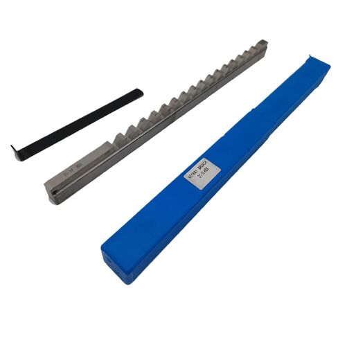 1 قطعة HSS Keyway Broach 10 مللي متر D حجم متري من نوع الدفع لأداة آلة التصنيع باستخدام الحاسب الآلي in Kuwait