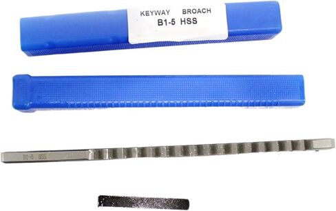 1 قطعة دفع من نوع Keyway Broach 5 مللي متر B1 متري الحجم الدبابيس أدوات التطرق لأداة التوجيه باستخدام الحاسب الآلي تشغيل المعادن in Kuwait