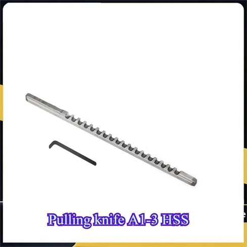 1 قطعة A1 3 مللي متر دفع من نوع Keyway Broach متري الحجم HSS Keyway قطع سكينة قطع ل CNC راوتر تشغيل المعادن in Kuwait