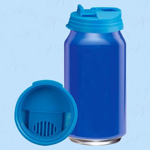 4 عبوات من أغطية علب الصودا وأغطية علب مشروبات البيرة وأغطية علب المشروبات المقاومة للتسرب وقابلة لإعادة الاستخدام وواقي للبيرة والعصير والمشروبات الغازية (أزرق وأصفر) in Kuwait