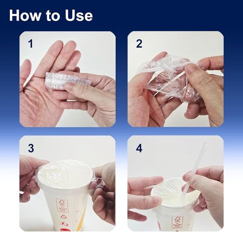 عبوة من 50 غطاء كوب قابل لإعادة الاستخدام - غطاء مانع للتسرب بديل لمشروبات المتنزهات الترفيهية في ديزني لاند وعالم ديزني والحفلات الموسيقية - صديق للقش، خالٍ من مادة BPA، يناسب معظم أحجام الأكواب - الرحلات البحرية وأساسيات السفر العائلية in Kuwait