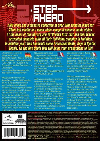 2Step Ahead - Apple Loops for Apple GarageBand & Logic [Online Code] in Kuwait