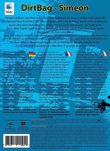DirtBag - Simeon - Grungy Apple Loops Library for Apple GarageBand & Logic [Online Code] in Kuwait