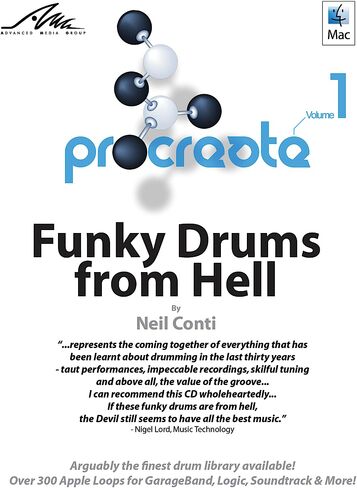 Funky Drums from Hell - Neil Conti - Superb Funky Drum Apple Loops [Online Code] in Kuwait