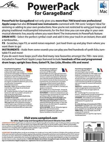 PowerPack for GarageBand - New Instruments & Apple Loops [Online Code] in Kuwait