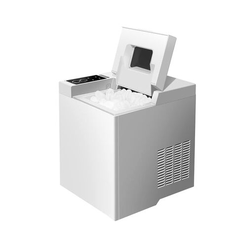 Commercial Automatic Ice Cube Maker Household Portable Electric Bullet Round Ice Making Machine 15kg/24H Coffee Bar in Saudi Arabia