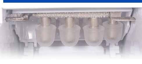 Commercial Automatic Ice Cube Maker Household Portable Electric Bullet Round Ice Making Machine 15kg/24H Coffee Bar in Saudi Arabia