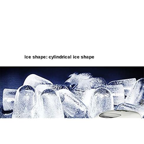 Automatic Electric Ice Maker Cylindl Shape Making Machine for Milk Tea Coffee Bar Shop in Saudi Arabia