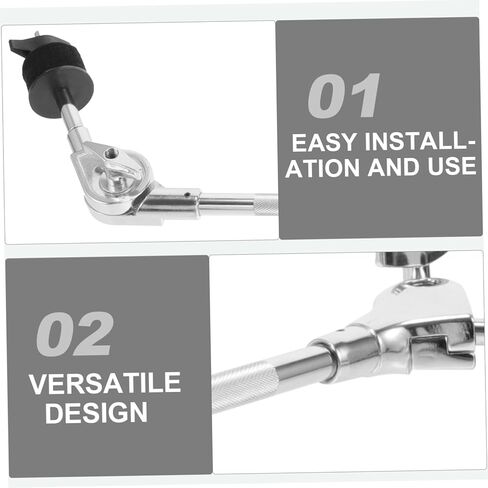 BESPORTBLE Cymbal Boom Arm Attachment Drum Stand Accessory Durable Construction for Stability User Friendly Installation Suitable for Drum Components in Saudi Arabia