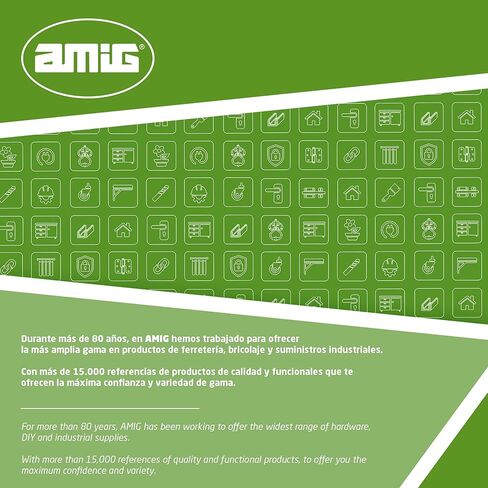 Amig 17347 مقبض 731 لتر كروم مطفي in Saudi Arabia