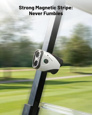 Golvia 30 Golf Range Finder 1200 ياردة، تكبير 7X، محدد المدى مع منحدر تشغيل/إيقاف، اهتزاز قفل العلم، جهاز تحديد المدى للجولف المغناطيسي، USB-C قابل لإعادة الشحن in Kuwait