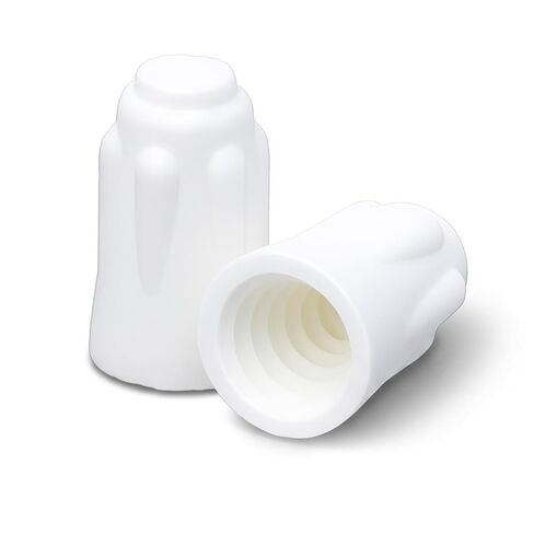 Sibba 30 PCS Ceramic Wire Connectors High Temperature Porcelain Wire Nuts for Oven Heater Dryer Furnace Stove Range Repair 18-8 AWG Electrical Insulating Caps Heat Resistant Ceramic Twist Caps (White) in Saudi Arabia