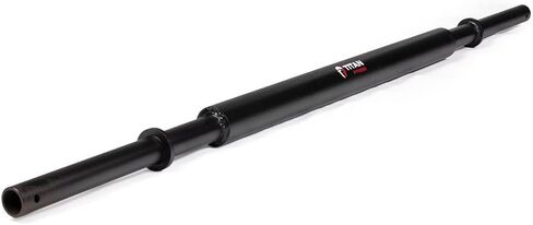 Titan Fitness Round Grip String Bar, Fat Grip 3" Strength Training, 47 LB, Fits Olympic Sized Weight Plates, Perform Pulls, Deadlifts, Thick Bar Training and Muscle Endurance in Saudi Arabia