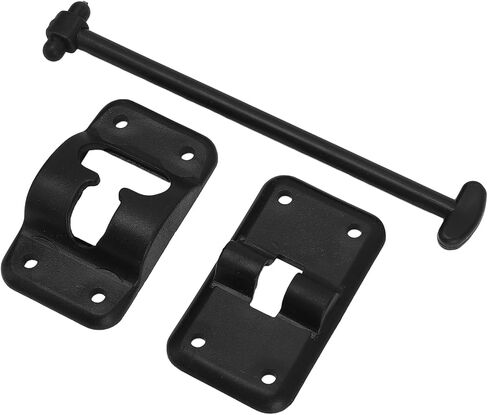 Jeanoko T Style Door Holder Catch Durable 6" Distance Between Door and Wall Latch for RV Trailer, ABS Construction for Enhanced Safety and Convenience in Saudi Arabia