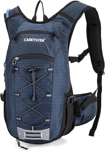 حقيبة ظهر مرطبة لركوب الدراجات، حقيبة ظهر للنساء للجري، حقيبة ظهر للمياه للتنزه سيرًا على الأقدام وركوب الدراجات للرجال، مزودة بحقيبة مياه سعة 2 لتر in Kuwait