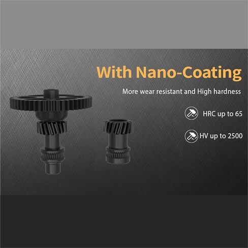 تروس حلزونية بوم بتحكم رقمي باستخدام الحاسوب من fysetc لطلاء النانو من الفولاذ المقسى مجموعة تروس قطعة واحدة عالية الدقة لفورون 2.4 ترايدنت CW1 CW2 in Kuwait