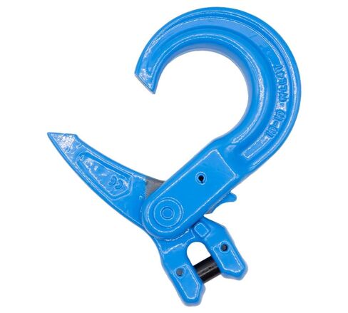 Mytee Products 2 Pack 3/8" G100 Clevis Self-Locking Hook, Blue Alloy Steel, 8,800 lbs WLL – Heavy Duty Rigging Hook for 3/8" Lifting Chains, Wire Ropes, Overhead Lifting & Industrial Use in Kuwait