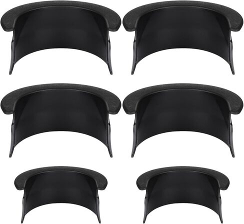 Lurrose 6Pcs Pool Table Pocket Liner Set for Billiards Table 4 Corner 2 Side Replacement Net Frame for Home Bar Game Room in Saudi Arabia