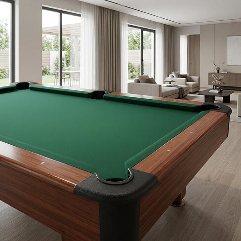 Lurrose 6Pcs Pool Table Pocket Liner Set for Billiards Table 4 Corner 2 Side Replacement Net Frame for Home Bar Game Room in Saudi Arabia
