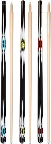 HAN'S DELTA Set of 3 Pool Cues New 58" Billiard House Bar Pool Cue Sticks in Saudi Arabia