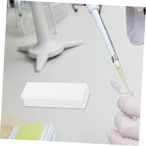 100pcs Microscope Cleaning Strips Lab Filter Papers High Transparency Dust Impurity Removal Chemical Lab Use in Saudi Arabia