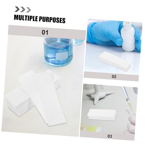100pcs Microscope Cleaning Strips Lab Filter Papers High Transparency Dust Impurity Removal Chemical Lab Use in Saudi Arabia