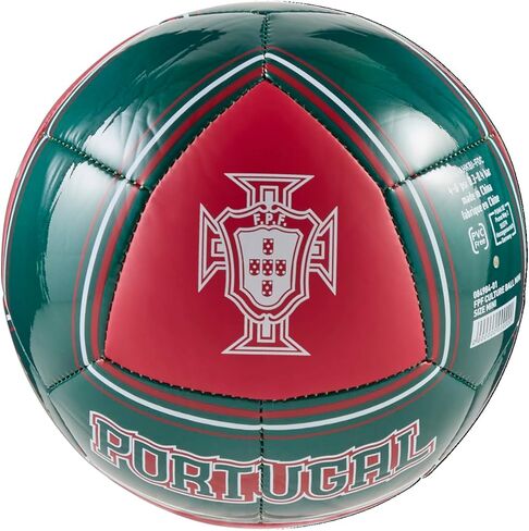 كرة قدم FA Portugal Mini من PUMA للجنسين، Club Red-Green Lagoon SS26، كرة Mediumini Fpf Culture Mini in Saudi Arabia