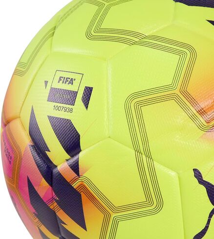 Puma Unisex Orbita Match Premiere League Soccer Ball (FIFA Quality), Fluo Yellow-Multicolor AH25, 5 Puma Orbita Match Pl Lights (FIFA Qualit in Saudi Arabia