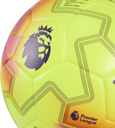 Puma Unisex Orbita Match Premiere League Soccer Ball (FIFA Quality), Fluo Yellow-Multicolor AH25, 5 Puma Orbita Match Pl Lights (FIFA Qualit in Saudi Arabia