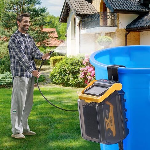 VEVOR Cordless Submersible Water Transfer Pump, 528GPH, Portable Sump Pump with G3/4" Garden Hose, Compatible with Dewalt 20V MAX Battery (No Battery), Electric Utility Pump for Pool, Garden, Pond in Saudi Arabia