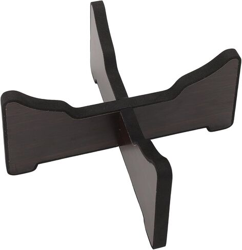 Jeffergarden Ethereal Drum Stand Tongue Drum Holder Rosewood Sponge Rest Display Rack for Adults Beginners (Medium for 10‑11 Inch Drum) in Kuwait