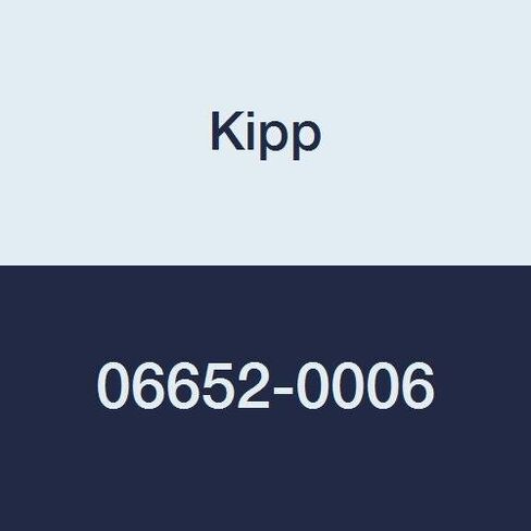 Kipp 06652-0006 Novo·Grip Thermoplastic Mini Wing with M6 Internal Thread, Metric, Stainless Steel Bushing, 28 mm Diameter, Grey (Pack of 10) in Kuwait