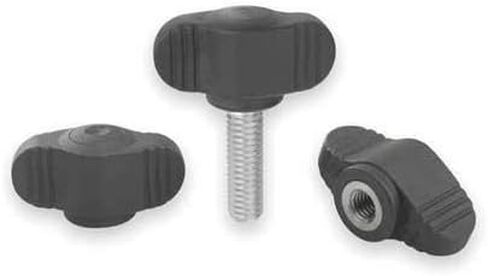 Kipp Mini Wing Knob, Ext, M6, 0.78 In, 1.38 in Saudi Arabia