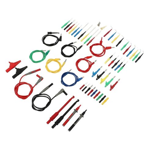 طقم كابل اختبار متعدد المتر، موصل الموز، مقياس متعدد رقمي 1000 فولت، مسبار الاختبار، القياس، تطبيق واسع in Kuwait