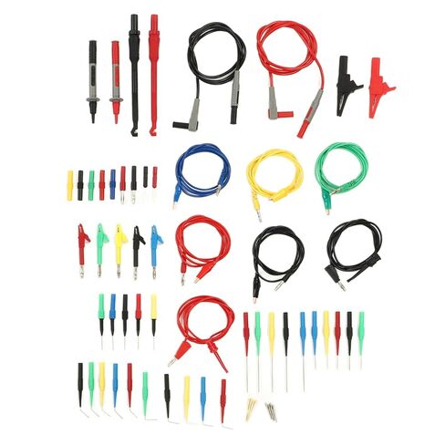 طقم كابل اختبار متعدد المتر، موصل الموز، مقياس متعدد رقمي 1000 فولت، مسبار الاختبار، القياس، تطبيق واسع in Kuwait