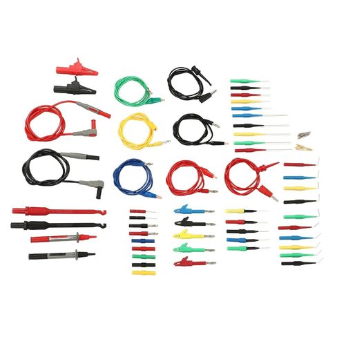طقم كابل اختبار متعدد المتر، موصل الموز، مقياس متعدد رقمي 1000 فولت، مسبار الاختبار، القياس، تطبيق واسع in Kuwait