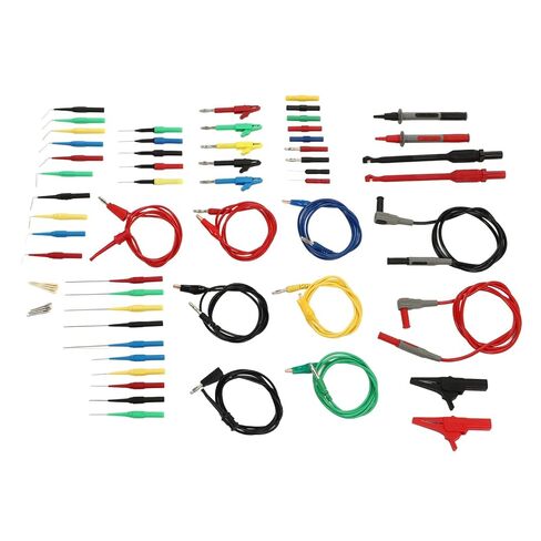 طقم كابل اختبار متعدد المتر، موصل الموز، مقياس متعدد رقمي 1000 فولت، مسبار الاختبار، القياس، تطبيق واسع in Kuwait